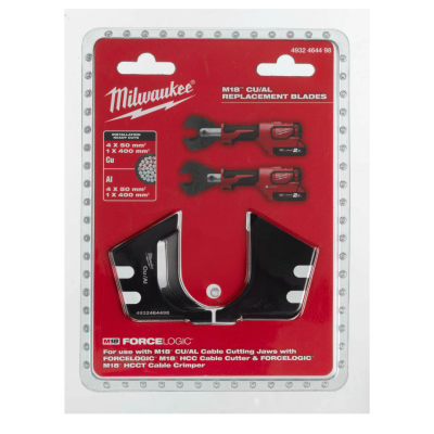 MILWAUKEE Copper/Aluminum Cable Cutting Blade Set – 4932464498 (For M18 HCC)