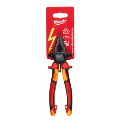 MILWAUKEE VDE Insulated Diagonal Cutting Pliers 6" Model 4932464572