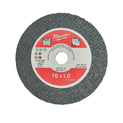 MILWAUKEE 3" Metal Cutting Disc, Model 4932464717 (5-Piece Pack)