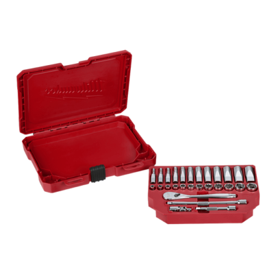 ชุดประแจบล็อก 1/4" 28 ชิ้น MILWAUKEE รุ่น 4932464943