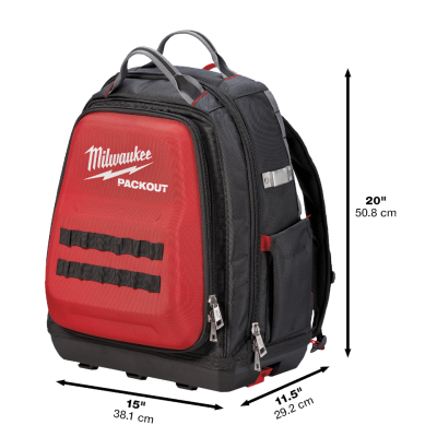 กระเป๋าเป้สะพายหลังใส่เครื่องมือ PACKOUT Backpack MILWAUKEE รุ่น 4932471131