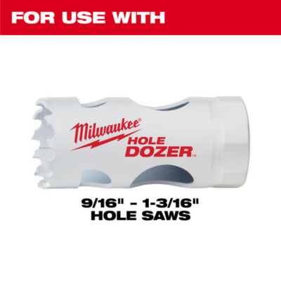 ก้านต่อดอกเจาะโฮลซอว์ 1/4" MILWAUKEE รุ่น 49-56-6950 ( ใช้กับดอกโฮลซอว์ 14-30 มม.)