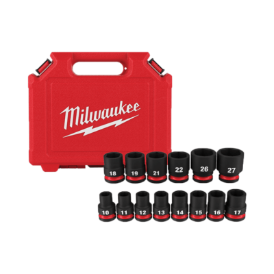 ชุดลูกบล็อกกระแทกสั้น 1/2" MILWAUKEE รุ่น 49-66-7013 (14 ชิ้น/ชุด)