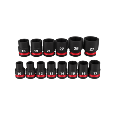 ชุดลูกบล็อกกระแทกสั้น 1/2" MILWAUKEE รุ่น 49-66-7013 (14 ชิ้น/ชุด)