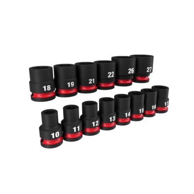 ชุดลูกบล็อกกระแทกสั้น 1/2" MILWAUKEE รุ่น 49-66-7013 (14 ชิ้น/ชุด)