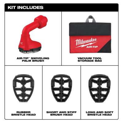 MILWAUKEE 49-90-2020 AIR-TIP™ Swiveling Palm Brush