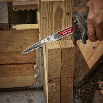 MILWAUKEE AX Wood-Cutting Reciprocating Saw Blades 6" / 9" (1 Blade/Pack)