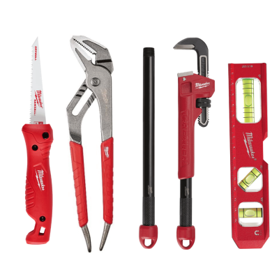 MILWAUKEE HT LR2604 TH Pipe Gripping, Cutting & Alignment Tool Set