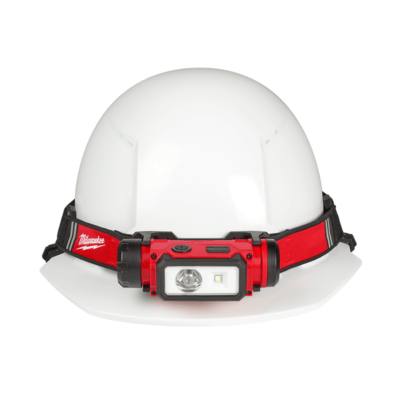 MILWAUKEE L4 HL2-301 REDLITHIUM™ USB Rechargeable Hard Hat Headlamp 600 Lumen 3.0Ah Kit