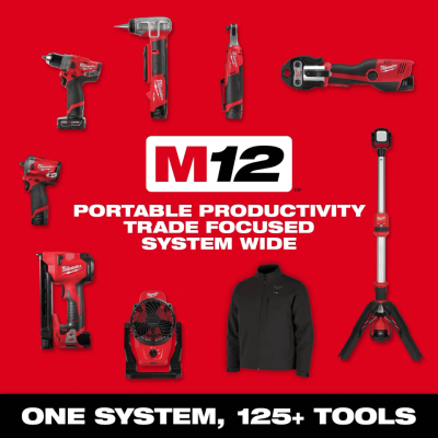 แท่นชาร์จแบตเตอรี่ 12V-18V MILWAUKEE รุ่น M12-18C