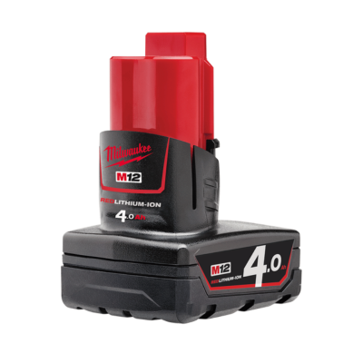 แบตเตอรี่ 12V 4.0Ah MILWAUKEE รุ่น M12 B4