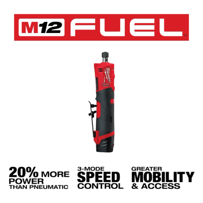 เครื่องเจียรแกนคอตรงไร้สาย 12V MILWAUKEE รุ่น M12 FDGS-0 (เฉพาะตัวเครื่อง)