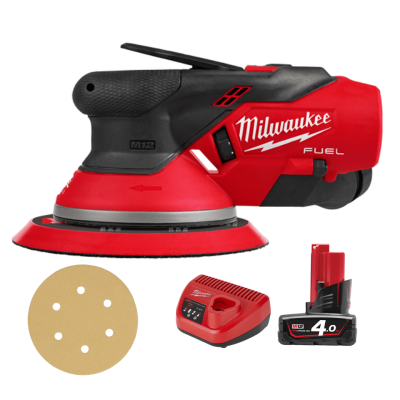 MILWAUKEE M12 FROS50-401 LR03 TH 12V Random Orbital Sander Set
