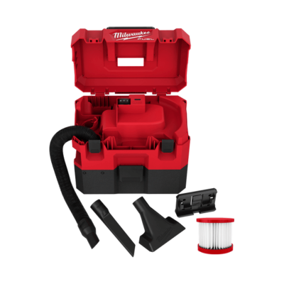 เครื่องดูดฝุ่นแบบเปียก/แห้ง 12V MILWAUKEE รุ่น M12 FVCL-0 (เฉพาะตัวเครื่อง)