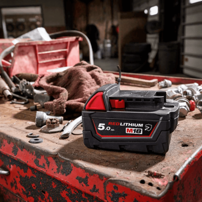 แบตเตอรี่ REDLITHIUM™ 18V 5.0Ah MILWAUKEE รุ่น M18 B5