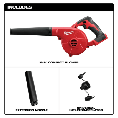 MILWAUKEE M18 BBL-0 M18™ Compact Blower (Tool Only)