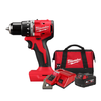 สว่านกระแทกไร้สาย M18 REDSTART MILWAUKEE รุ่น M18 BLPDRC-401B