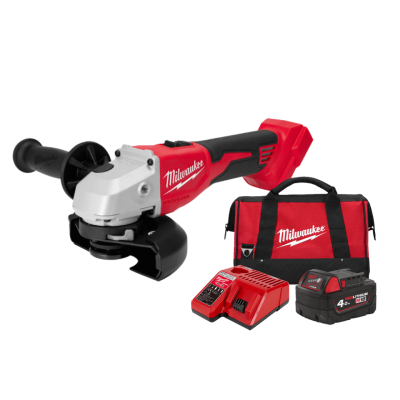 MILWAUKEE M18 BLSAG100X-401B M18 REDSTART™ Cordless Angle Grinder