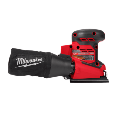 เครื่องขัดกระดาษทรายแบบสี่เหลี่ยม 18V MILWAUKEE รุ่น M18 BQSS-0 (เฉพาะตัวเครื่อง)