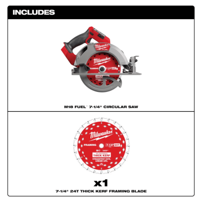 MILWAUKEE M18 FCS66GR3-0C M18 FUEL™ 184mm Circular Saw (Tool Only)