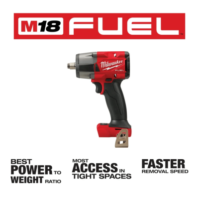 บล็อกกระแทกไร้สาย 1/2" มิดทอร์ค 18V MILWAUKEE รุ่น M18 FMTIW2F12-0X0 (เฉพาะตัวเครื่อง)