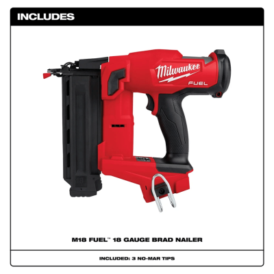 MILWAUKEE M18 FN18GS-0X0 M18 FUEL™ 18 Gauge Brad Finishing Nailer (Tool Only)