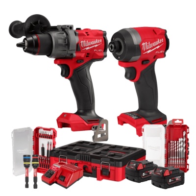 ชุดคู่หูบู๊งานหนัก MILWAUKEE รุ่น M18 FPP2A3-502P SA