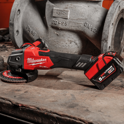 MILWAUKEE M18 FSAGV100XB-0X0 18V 100mm Variable Speed Cordless Angle Grinder with RAPIDSTOP™ (Tool Only)