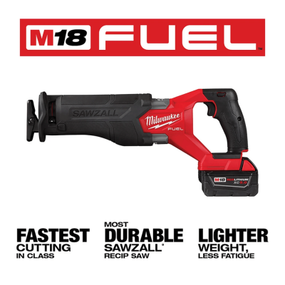 MILWAUKEE M18 FSZ-0X0 M18 FUEL™ HACKZALL™ Reciprocating Saw (Tool Only)