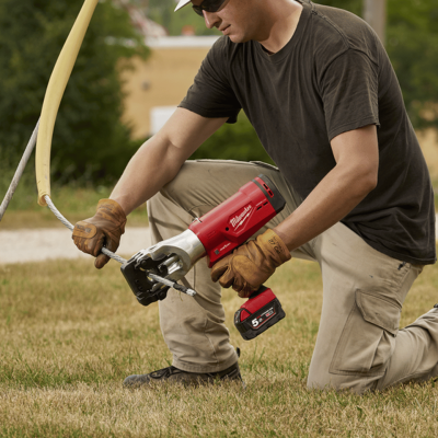 MILWAUKEE M18 HCC45-0C M18 FORCE LOGIC™ ACSR Cable Cutter – 860 mm²