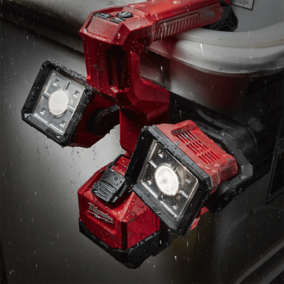 ไฟ LED บัคเก็ตไลท์ 18V ห้วส่องไฟ 2 หัว MILWAUKEE รุ่น M18 UBL-0 (เฉพาะตัวเครื่อง)