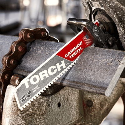 ใบเลื่อยซอว์ซอลตัดโลหะฟันคาร์ไบด์ 6 และ 9 นิ้ว MILWAUKEE รุ่น TORCH (1 ใบ/แพ็ค)