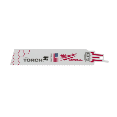 ใบเลื่อยซอว์ซอลตัดเหล็ก 6" 9" MILWAUKEE รุ่น TORCH (5 ใบ/แพ็ค)