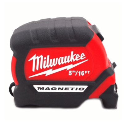 ตลับเมตร MILWAUKEE 5m/16ft Premium Magnetic