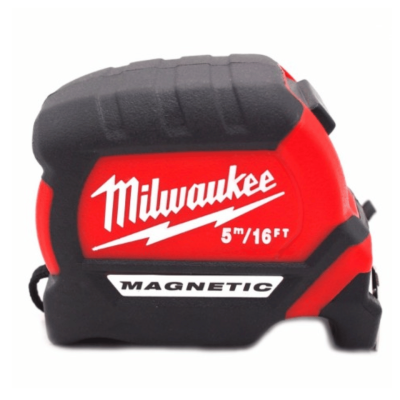 ตลับเมตร MILWAUKEE 5m/16ft Premium Magnetic ตลับเมตร MILWAUKEE 5m/16ft Premium Magnetic