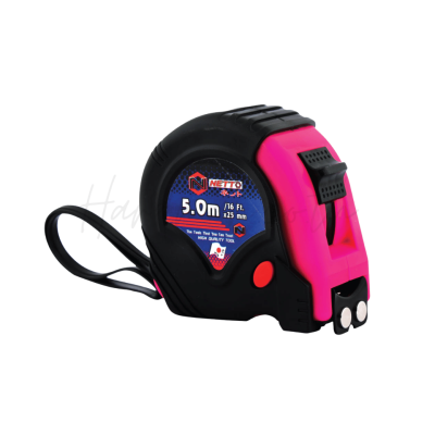 ตลับเมตรหัวแม่เหล็ก 5 เมตร 25 มม. NETTO รุ่น NT5025M (คละสี)