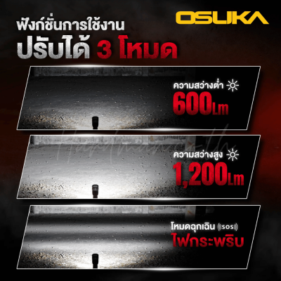 ไฟฉายไร้สาย 20V OSUKA รุ่น OCL301