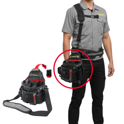 OSUKA 3-in-1 Professional Electrician Tool Bag OSMTP23303