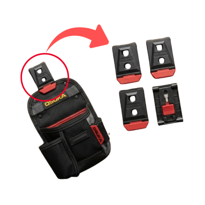 คลิปล็อกยึดกระเป๋า OSUKA รุ่น OSMTP23312 (3 ชิ้น/แพ็ค)