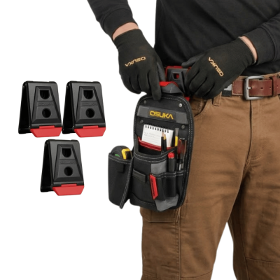 คลิปล็อกยึดกระเป๋า OSUKA รุ่น OSMTP23312 (3 ชิ้น/แพ็ค)