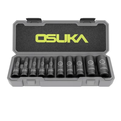 ชุดลูกบล็อกกระแทกยาว 1/2นิ้ว 10ชิ้น OSUKA รุ่น OSAF3211 ชุดลูกบล็อกกระแทกยาว 1/2นิ้ว 10ชิ้น OSUKA รุ่น OSAF3211