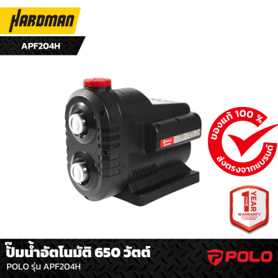 ปั๊มน้ำอัตโนมัติ 650 วัตต์ POLO รุ่น APF204H