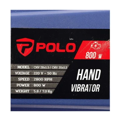 เครื่องจี้ปูน 800 วัตต์ POLO รุ่น CMV-35X1.5M