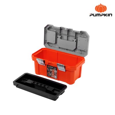 กล่องเก็บเครื่องมือช่าง PUMPKIN XTREME  รุ่น ช่องเก็บอุปกรณ์ถอดได้ พร้อมสเกลบนฝา 15″ PTT-PSS15 20864 / PTT-PSS15 กล่องเก็บเครื่องมือช่าง PUMPKIN XTREME  รุ่น ช่องเก็บอุปกรณ์ถอดได้ พร้อมสเกลบนฝา 15″ PTT-PSS15 20864 / PTT-PSS15