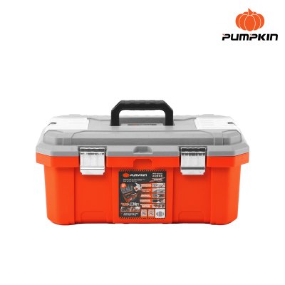 20" Plastic Tool Box With Portable Storage And Scale On Lid PUMPKIN PTT-PSS20 20866