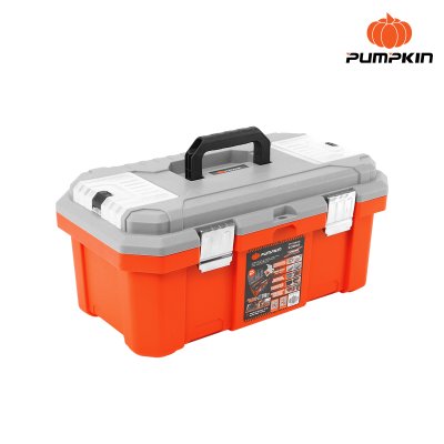 20" Plastic Tool Box With Portable Storage And Scale On Lid PUMPKIN PTT-PSS20 20866