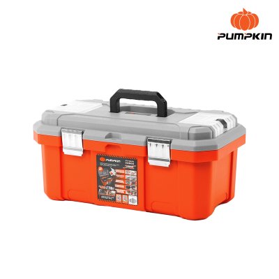 20" Plastic Tool Box With Portable Storage And Scale On Lid PUMPKIN PTT-PSS20 20866