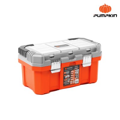 18" Plastic Tool Box With Storage Box And Scale On Tray PUMPKIN PTT-TSS18 / 20868