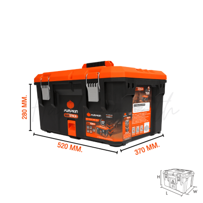 กล่องเครื่องมือช่างอเนกประสงค์ 280 mm PUMPKIN รุ่น PTT-MST280 / 20897 กล่องเครื่องมือช่างอเนกประสงค์ 280 mm PUMPKIN รุ่น PTT-MST280 / 20897