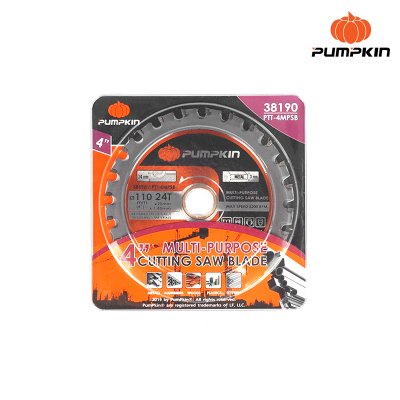 4" Multi-purpose cutting saw blade PUMPKIN 38190